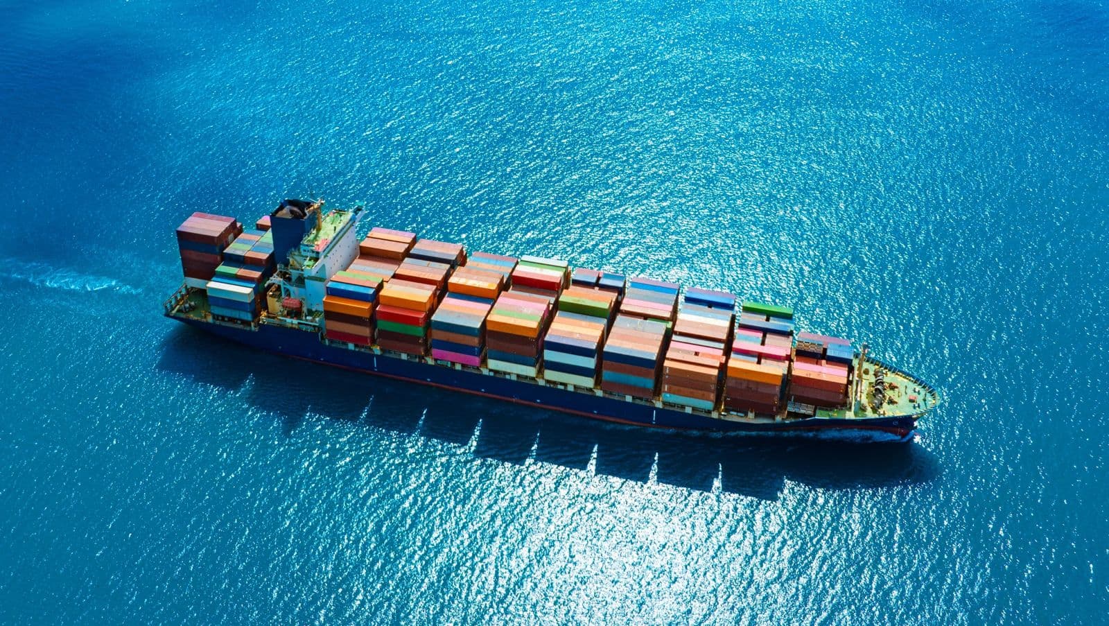 Port maritime - conteneurs et navires